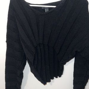Cropped sweater